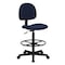Flash Furniture Contemporary Drafting Chair, 20" L 42-3/4" H, Fabric Seat BT-659-NVY-GG - alternate 2